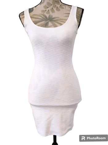 Robe blanche moulante 38