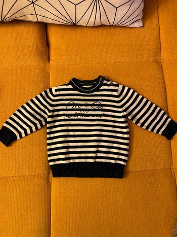 Pull marinière 9 mois