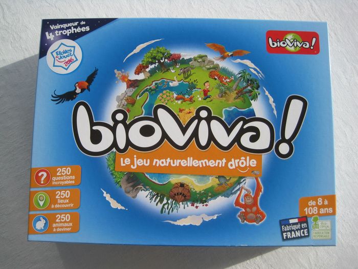 Jeu de société BioViva ! le jeu naturellement drôle