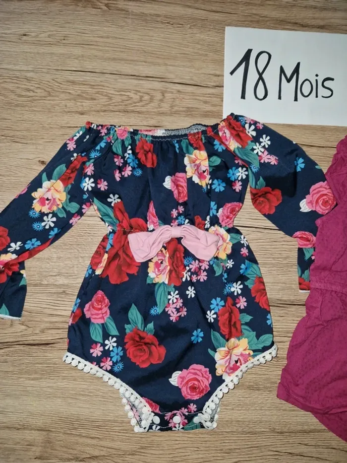 Combishort fille 18 mois - photo numéro 3