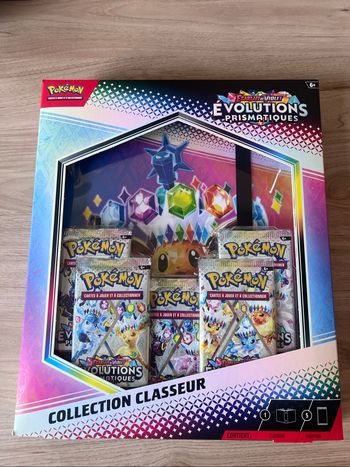 Classeur Pokémon évolution prismatique EV 08.5