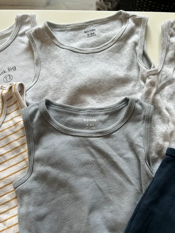 Lot maillots de corps sans manches - photo numéro 4