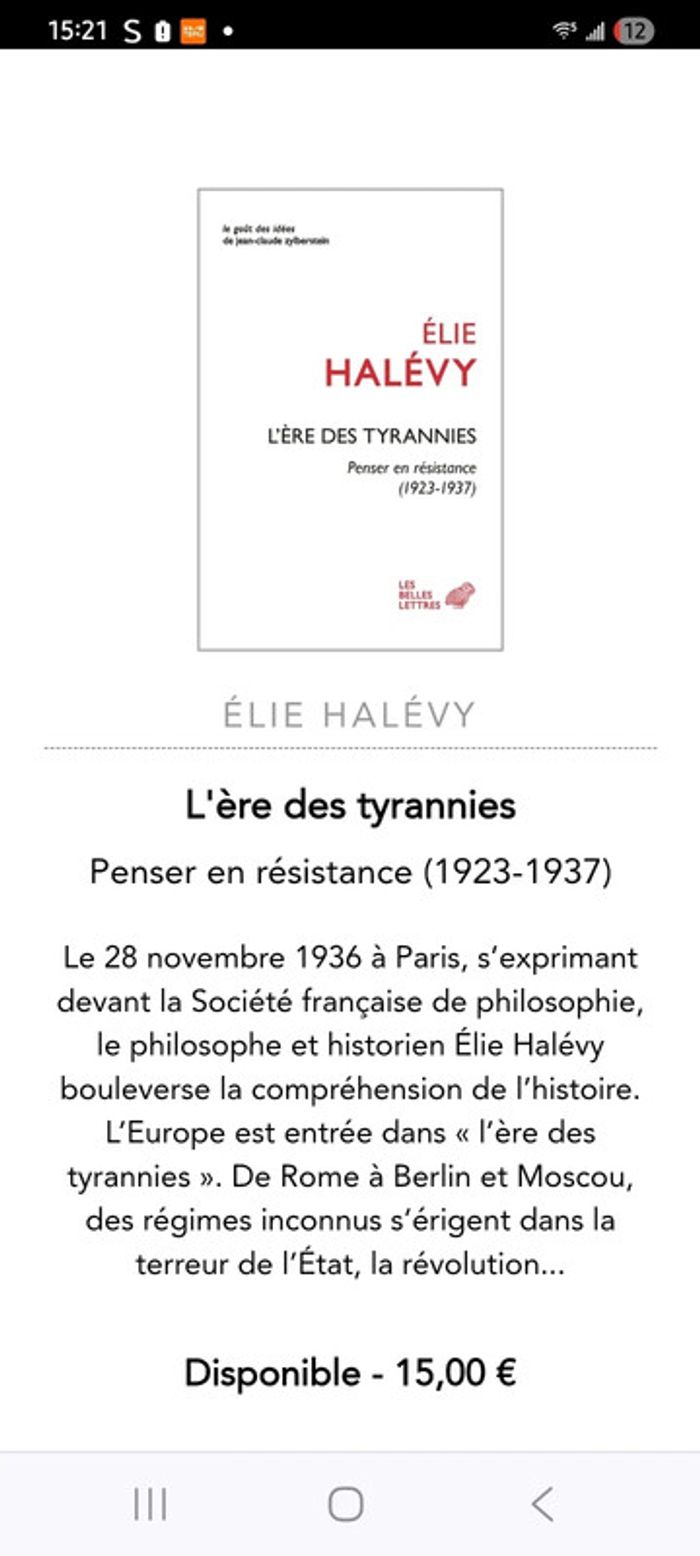 L'ère des tyrannies. - photo numéro 9