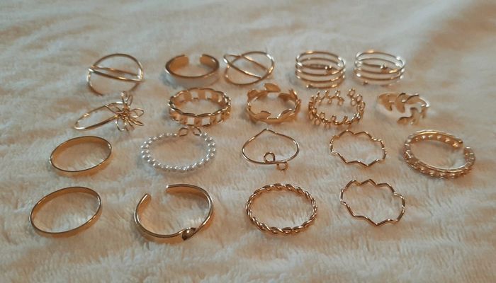 Lot de bagues - photo numéro 2