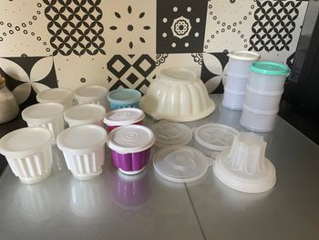 lot de moules tupperware