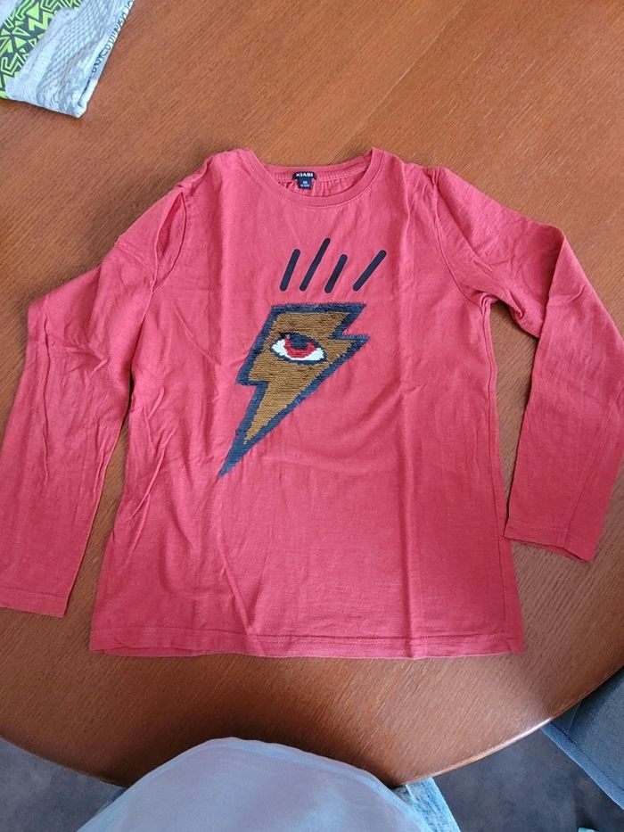 Tee-shirt manches longues Kiabi 12 ans