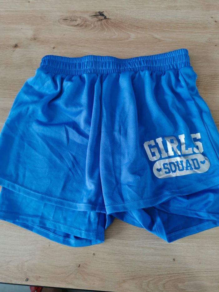 Short doublure cycliste 11-12ans