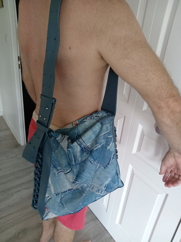 Sac patchwork denin - photo numéro 2