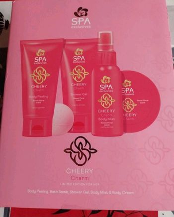 Coffret soin vegan cherry pour femmes