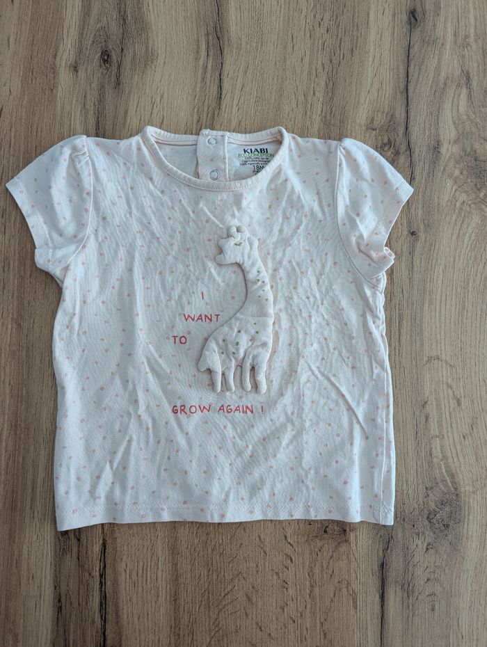 T-shirt fille 18 mois