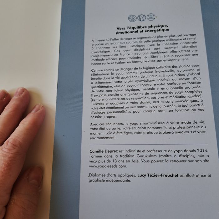 Livre le yoga ayurvedique - photo numéro 3