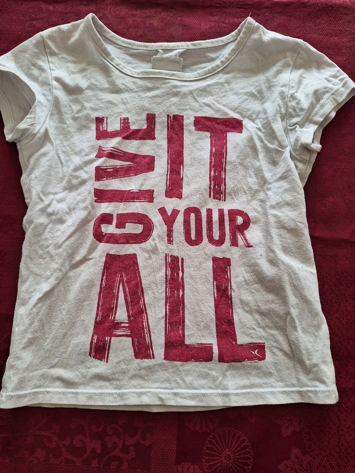 T-shirt 5 ans