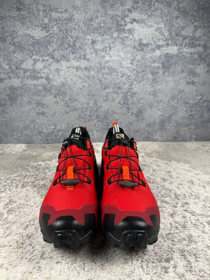 Salomon Cross Hike - Gore-Tex - Black & Red - photo numéro 2