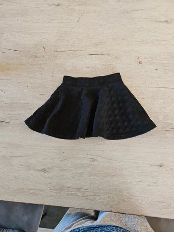 Jupe d hiver, noire en relief, Palomino, 5 ans, peu mise