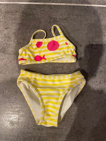 Maillot de bain 2 pièces 6 mois fille dpam