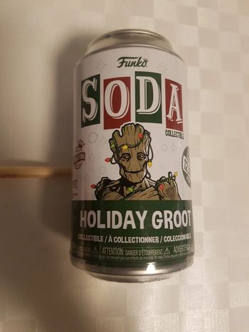 Pop! Soda guardians of the galaxy holyday groot christmas Collectible figure limited 12.5k