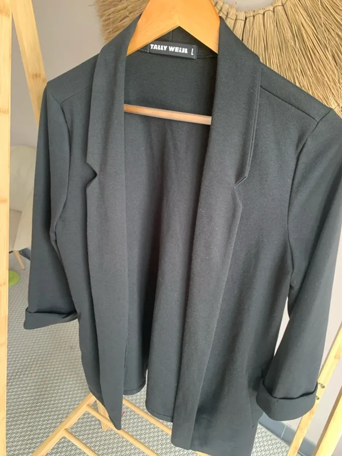 Veste / blazer noire taille L - photo numéro 2