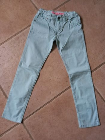 Pantalon bleu turquoise