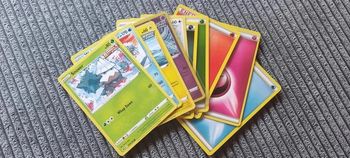 Lot de cartes pokemon, règne de glace