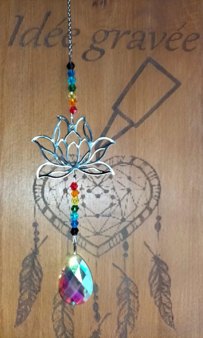 Attrape soleil fleur de Lotus - photo numéro 5