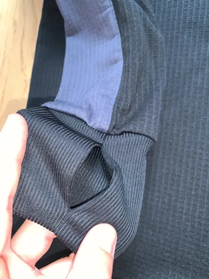 pull noir d’entrainement erima pour homme taille S - photo numéro 3