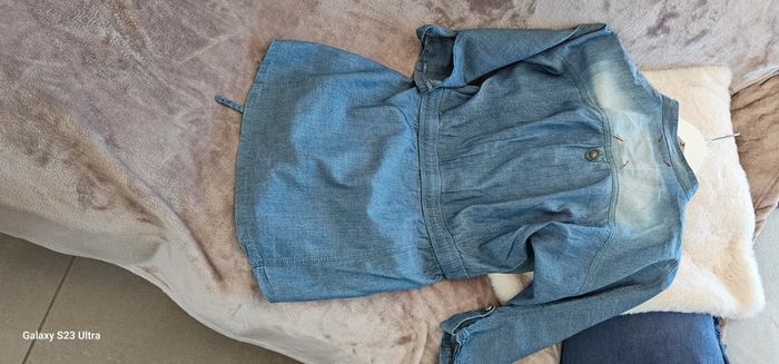 Chemise jean Bershka légère taille 36 - photo numéro 3