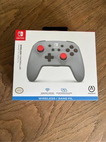 Manette switch grise Bluetooth neuve scellée