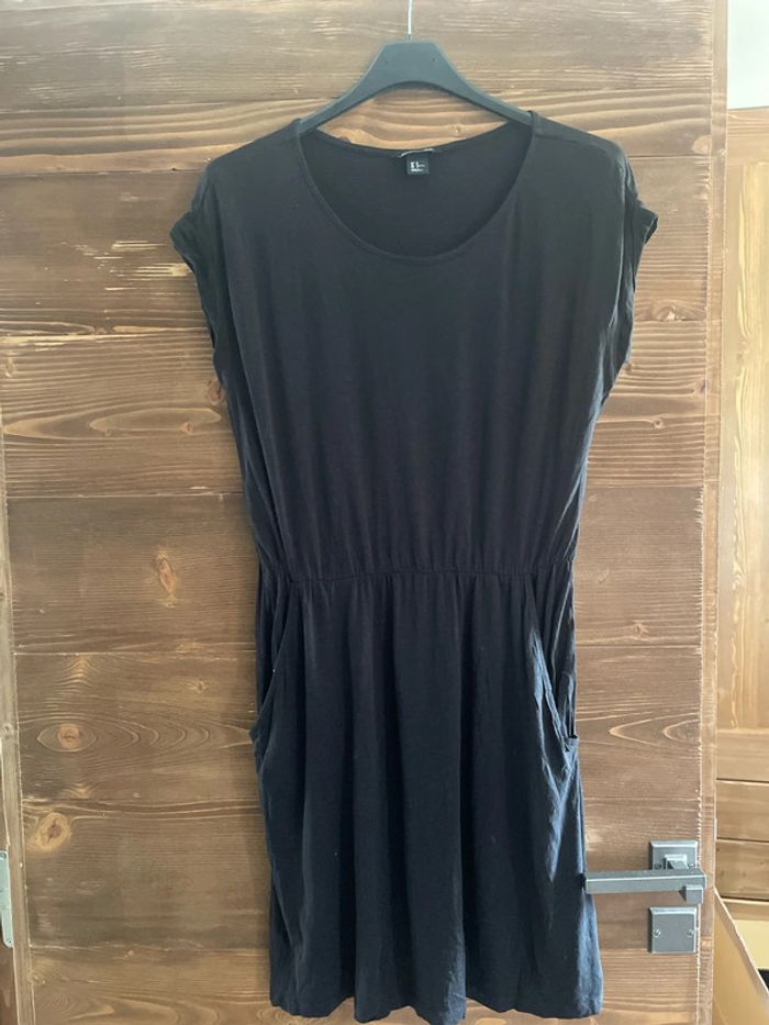 Robe tee shirt noire
