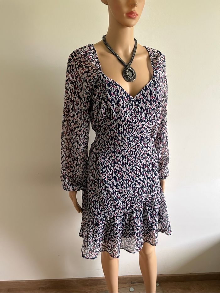Robe imprimée neuve à manches longues Morgan taille 36 (valeur 80€) - photo numéro 2
