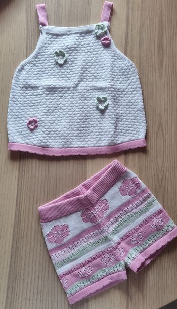 Ensemble bébé fille 9-12 mois 