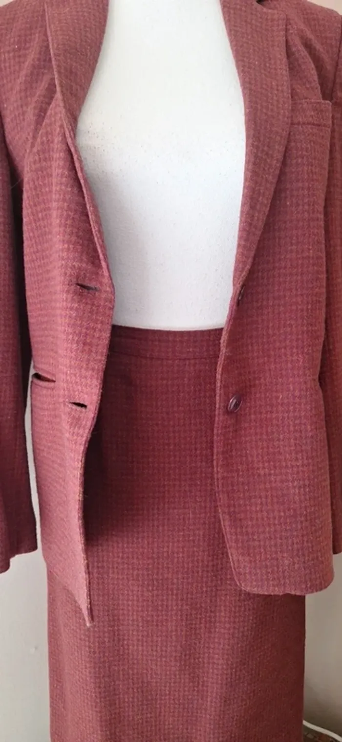 Ensemble taille année 80/90 vintage retro excellent état t38 #F38M-128 - photo numéro 3
