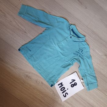 Maillot t-shirt polo 18mois garçon