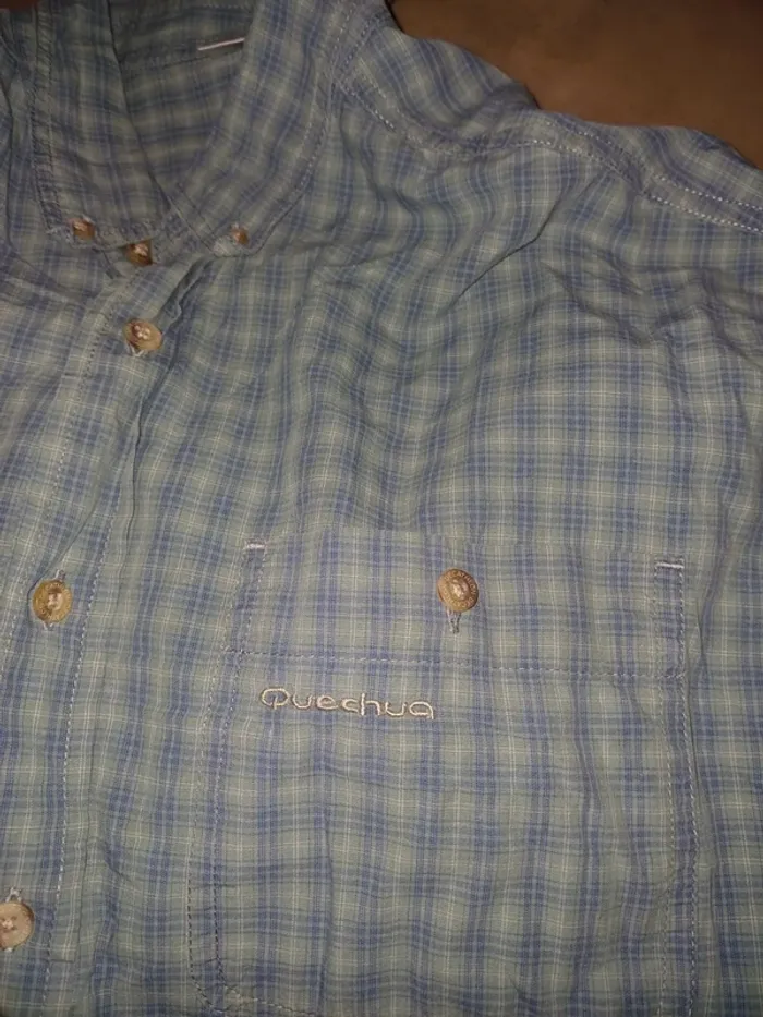 Chemise carreaux Quechua - photo numéro 6