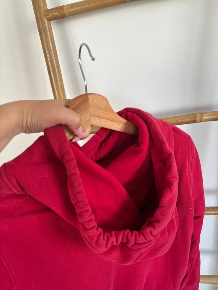 Sweat rouge hollister - photo numéro 6