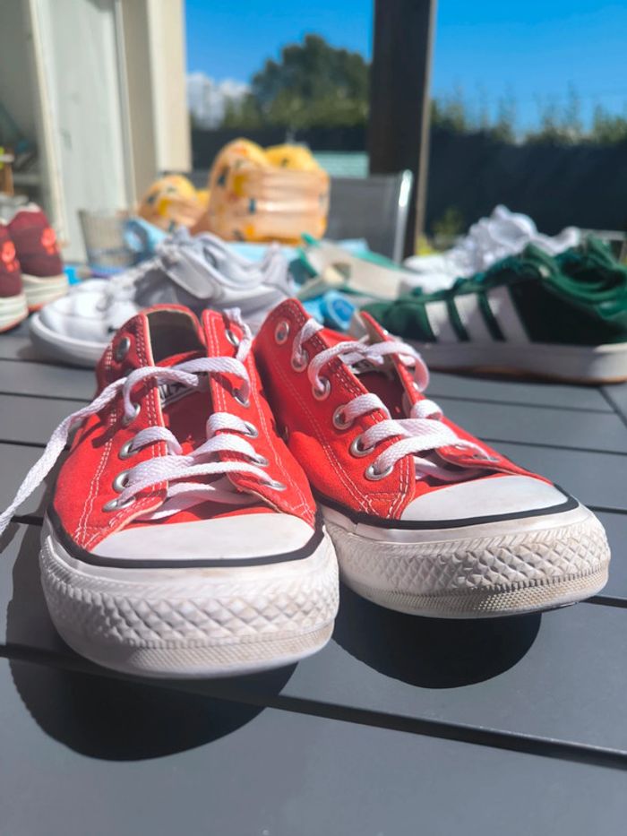 Converse rouges - photo numéro 6