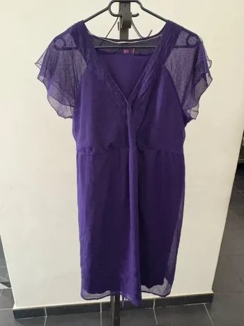 Robe violette  Taille 46