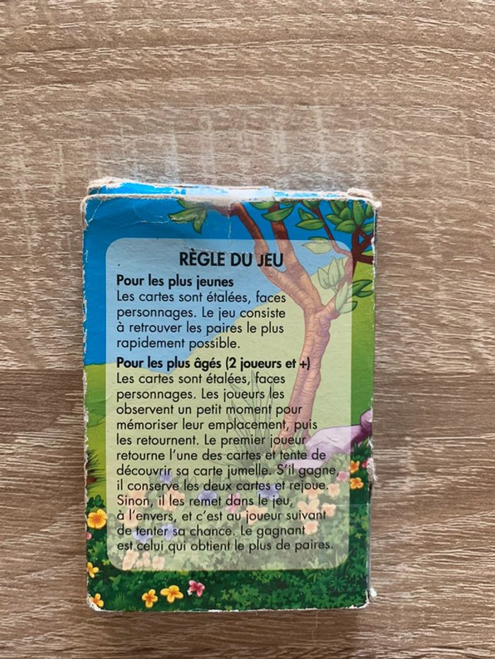 Jeu de cartes mémo Winnie l’ourson - photo numéro 2