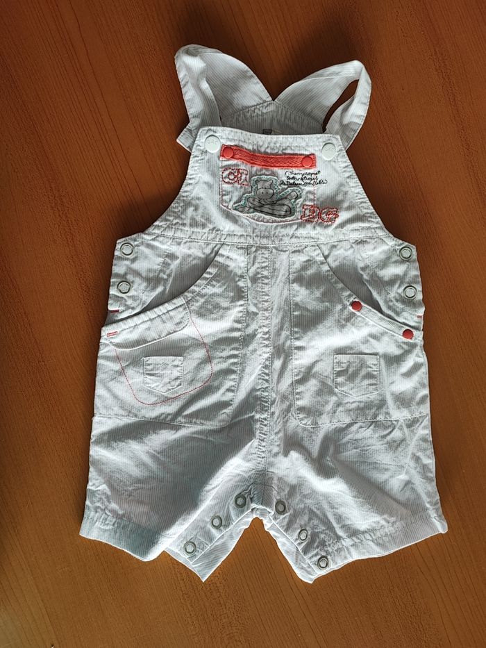 salopette short bébé garçon - photo numéro 4