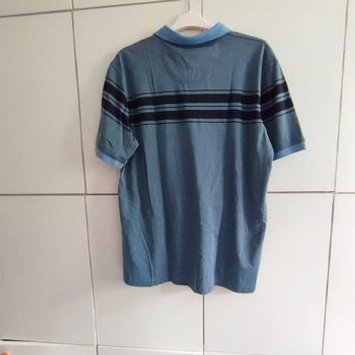 Polo bleu/gris rayures marines taille XL Hajo - photo numéro 2