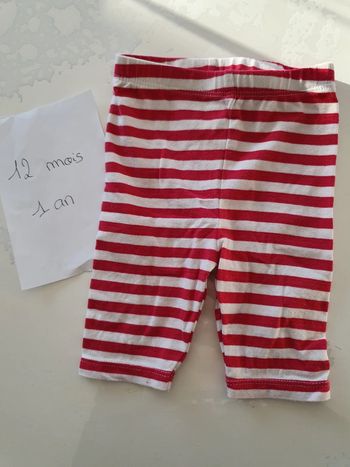 Legging court 12 mois 1 an