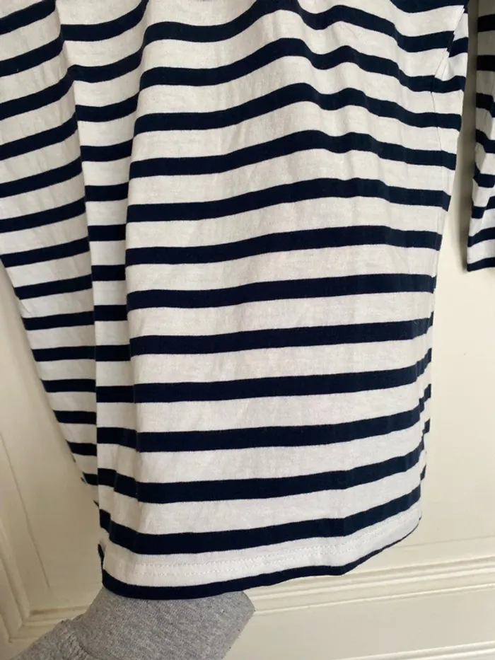 T-shirt marinière manches 3/4 Camaïeu - photo numéro 5