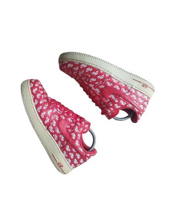 Nike Air Force 1 Low Logo All Over Rouge - Taille 41