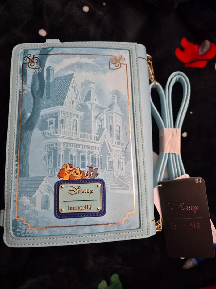 Loungefly La Belle et le Clochard - sac à bandoulière convertible - photo numéro 3