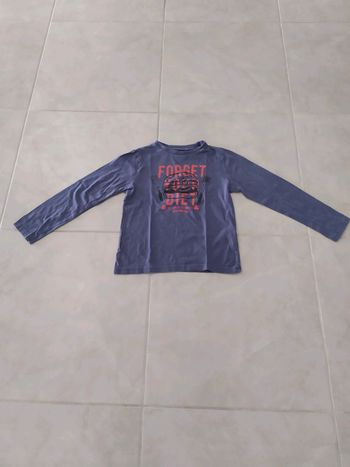 Tee-shirt manches longues garçon 8 ans