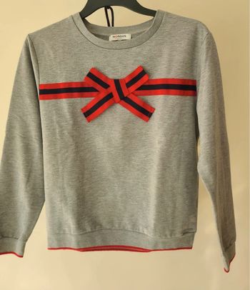 Sweat gris • taille S • Morgan
