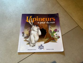 Livre « Lapinours à peur du noir »