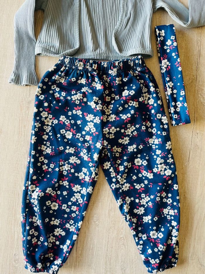 Gilet et pantalon été bébé fille shein - photo numéro 3