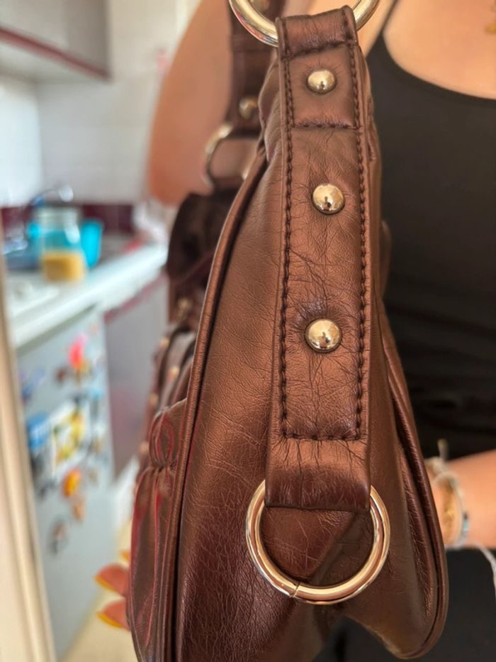 Sac à main marron - photo numéro 9