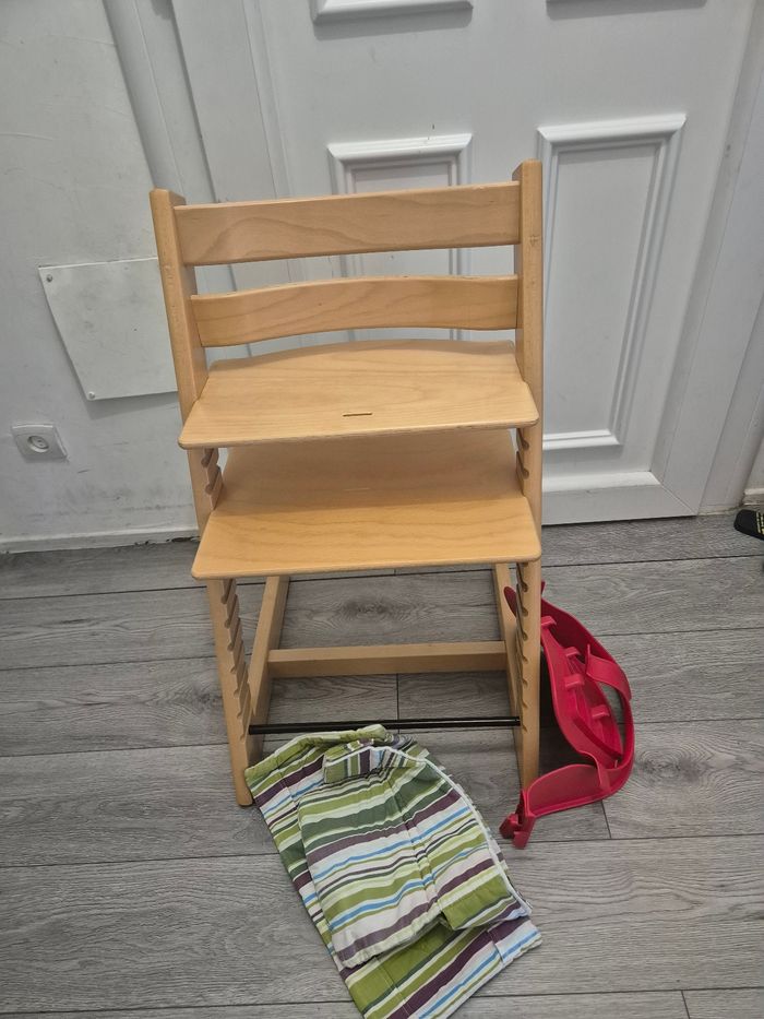 Chaise haute stokke - photo numéro 9