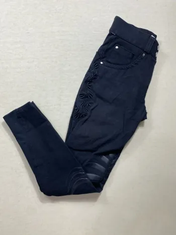 Pantalon Flags&Cup Noir – Taille 34 – Très bon état